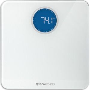 Flow Fitness Bluetooth Smart Scale BS20 - Wit