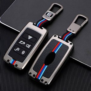 Metalen Autosleutel hoesje - Sleutelhoesje - Sleutelcover - Autosleutelhoes - Geschikt voor Jaguar A5 - Jaguar XE, Jaguar XF, Jaguar XJ, Jaguar F-Pace, Jaguar F-Type - Auto Sleutel Accessoires gadgets - Kado - Cadeau man - vrouw