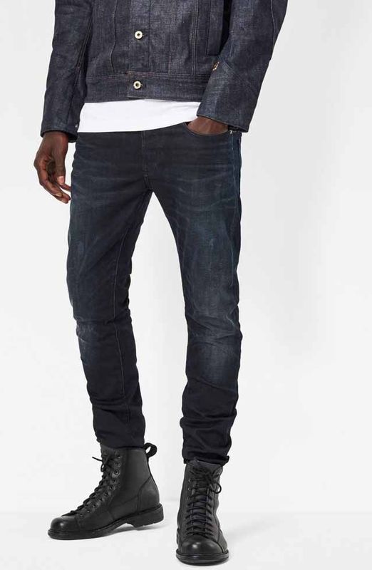 G-Star - 3301 Slim Jeans - Zwart - 97% Organisch Katoen, 3% Spandex