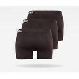 Boxershorts - Zwart - Katoen - Pak van 3