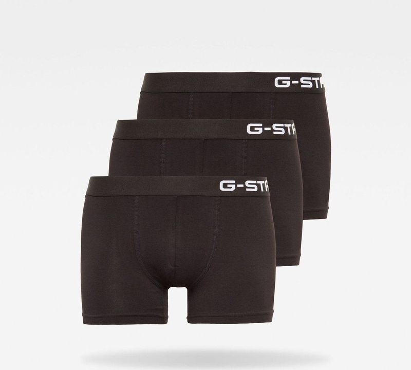 Boxershorts - Zwart - Katoen - Pak van 3