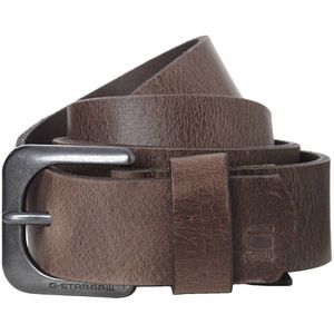 G-Star RAW leren riem Cuba donkerbruin