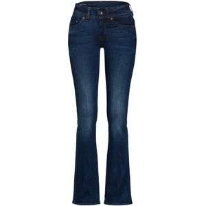 G Star - Midge Saddle Bootleg Jeans - Blauwzwart - Katoenmix