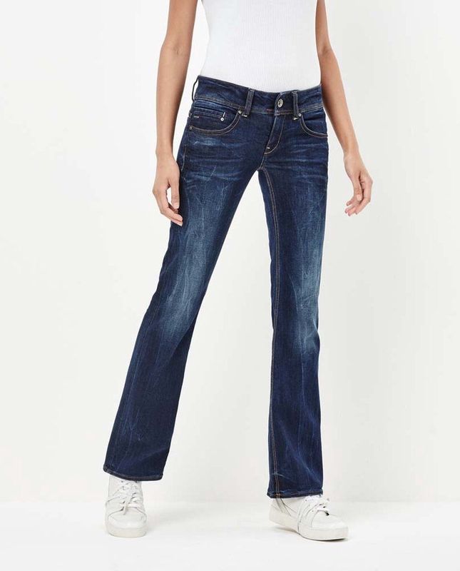 G Star - Midge - Jeans - Blauwzwart - Neutro Stretchdenim