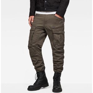 G-Star Raw - Rovic Zip 3D Straight Tapered - Chino Broek - Grijs - Katoen