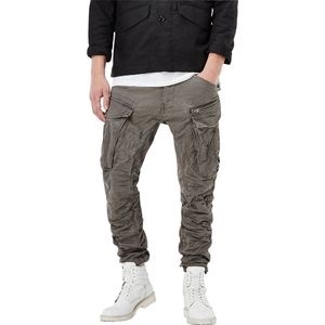 G-Star RAW - Rovic - Cargo Broek - Grijs - Katoen - Taps Toelopend