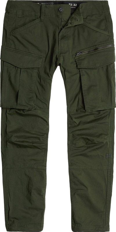 G-Star Raw Rovic Zip 3d Regular Tapered Broeken Heren - Donkergroen