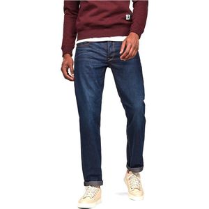 G star 3301 Straight Jeans Blauw Man