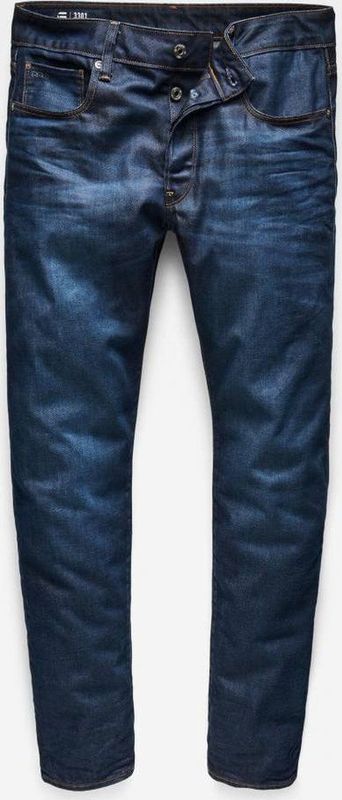 G-star - 3301 Straight - Spijkerbroek - Dark Aged - 5-pocket
