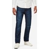 G star 3301 Straight Jeans Blauw Man