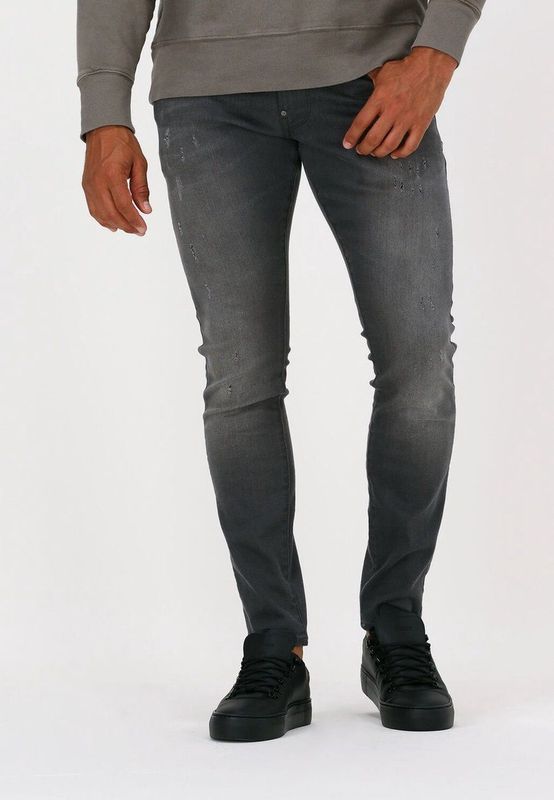 G-Star Raw 6132 - Slander Grey R Superstr Jeans Heren - Broek - Grijs