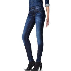G-star Lynn Mid Waist Skinny Jeans Blauw Vrouw