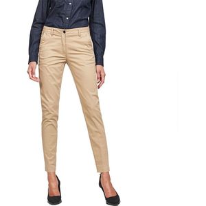 G-Star RAW Dames Chino Broek Bronson skinny Beige Volwassenen