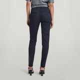 G-STAR RAW - Bronson Mid Waist Skinny Chino - Blauw - Dames Chino