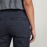 G-STAR RAW - Bronson Mid Waist Skinny Chino - Blauw - Dames Chino