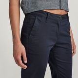 G-STAR RAW - Bronson Mid Waist Skinny Chino - Blauw - Dames Chino