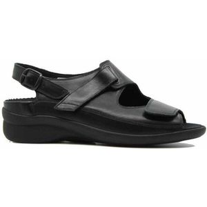 Durea - 7178 - Sandalen - Zwart - Leer