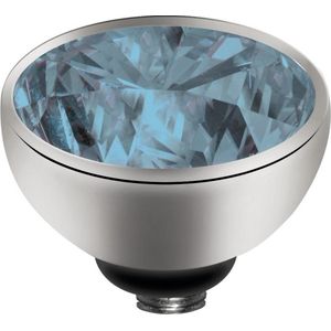 Melano - Twisted Basic CZ Steentje - Zilver - 6 mm en 8 mm