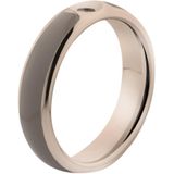Melano - Twisted Tracy - Ring - Rosegoud-Taupe - Resin - 5mm
