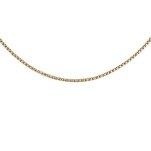 Melano - Jodie - Ketting - Zilver - 46 cm - Verfijnde Schakel