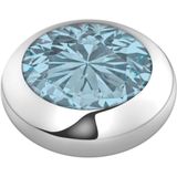 Melano - Vivid Basic CZ Steentje - Jeans Blauw - 7 mm