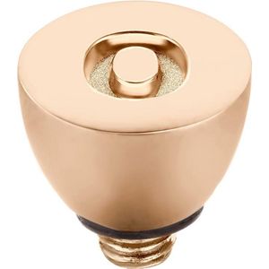 Melano - Twisted Steentje - Dames - Roségoudkleurig - Stainless Steel