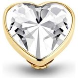 Melano - Heart Zetting - Goudkleurig - Crystal