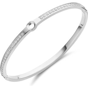 Melano Vivid Hinged cz armband - zilverkleurig - dames - Medium