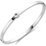 Melano - Twisted Armband - Zilver - Staal