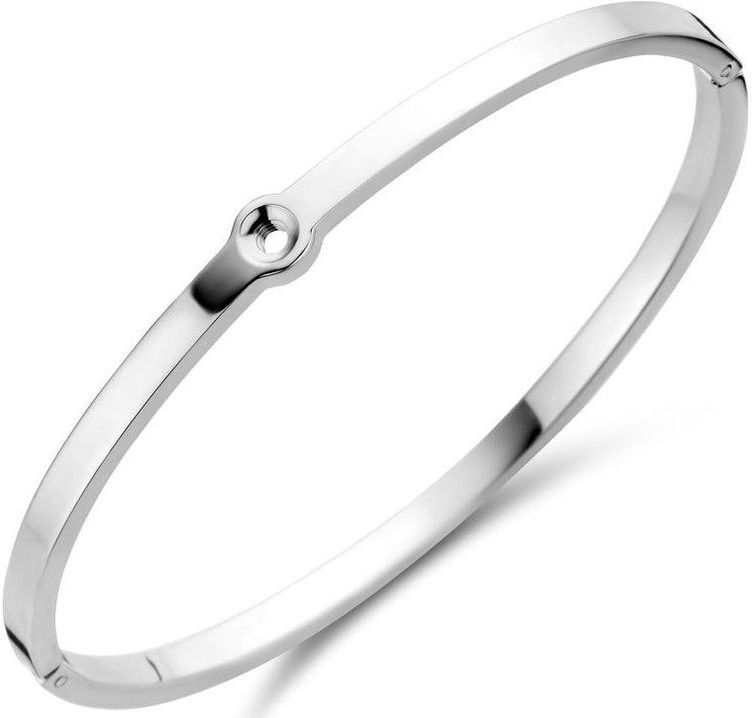 Melano - Twisted Armband - Zilver - Staal