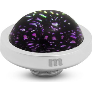 Melano - Vivid Shimmer Steentje - Violet - Zilver