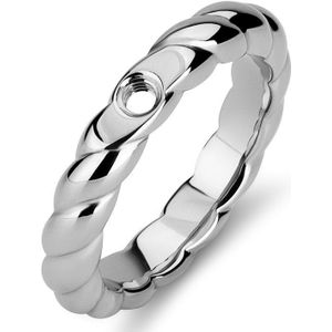 Melano Twisted Ring Tova Zilver | Maat 54