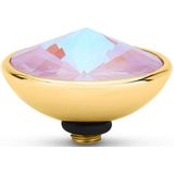 Melano Twisted Gradient Steentje Crystal Lavender Delite | Goud