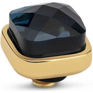 Melano - Twisted Box Steentje - Montana - Edelstaal - 8 mm