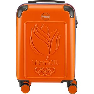 Princess Traveller - Handbagagekoffer - Oranje - Parijs Editie - 55 cm