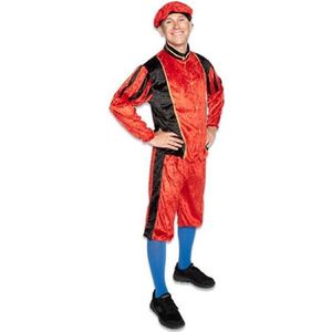 Pietenpak Volwassenen Rood/zwart Maat M rood Haza Verkleedkleding