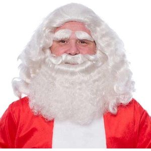 Baardstel kanekalon Kerstman deluxe