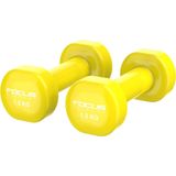 Vinyl Dumbbells - Focus Fitness - 2 x 1,5 kg