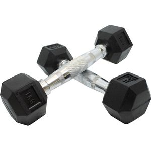 Hexa Dumbbells Focus Fitness - 2x 1 kg