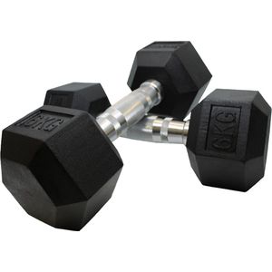 Hexa Dumbbells Focus Fitness - 2 x 6kg