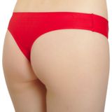 J&C - Invisible String - Ondergoed - Rood - Naadloos - Schijnt Niet Door