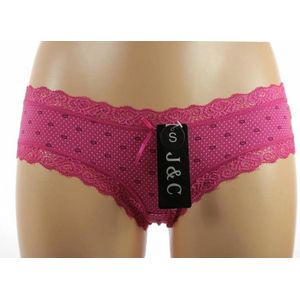 J&C - Hipster - Roze - Katoen - Spikkel