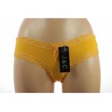 J&C - 3-pack - Kanten Ondergoed - Geel - Microfiber