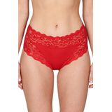 J&C - Tailleslip - Zwart - Katoen/Polyamide - Met Kant