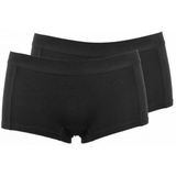 J&C - Tailleslip - Zwart - Katoen/Polyamide - Met Kant