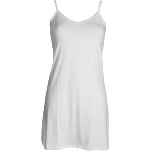 J&C - Onderjurk - Zwart - Microfiber - Verstelbare Bandjes