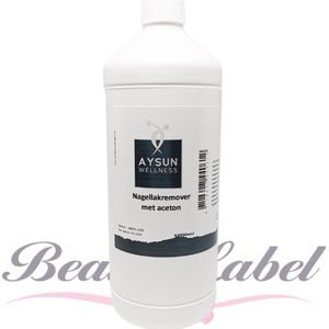 Aysun Nagellak Remover met Aceton 1 liter