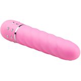 Easytoys Mini Vibrator Gedraaid - Roze