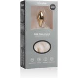 EasyToys Fetish Collection - Gouden anale plug Small goud
