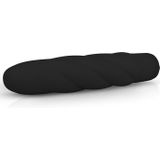 EasyToys Gedraaide Siliconen Vibrator met 10 Verschillende Standen - 16,50 cm - Zwart